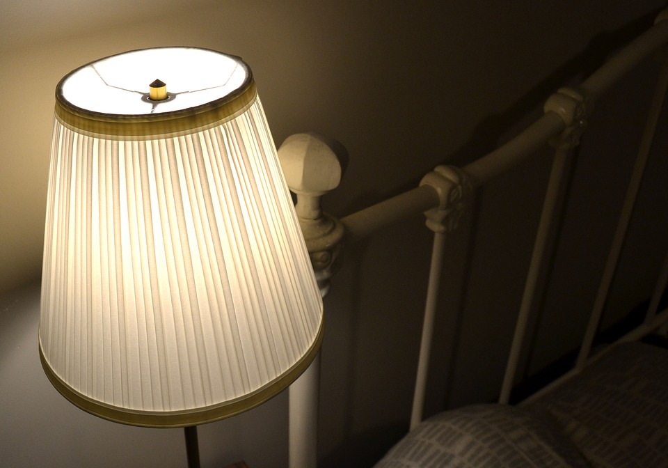 Classic fabric hotel lampshade