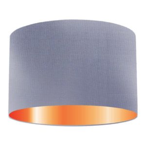 Copper and Silk Lampshades Silk with Copper Lining Lampshade