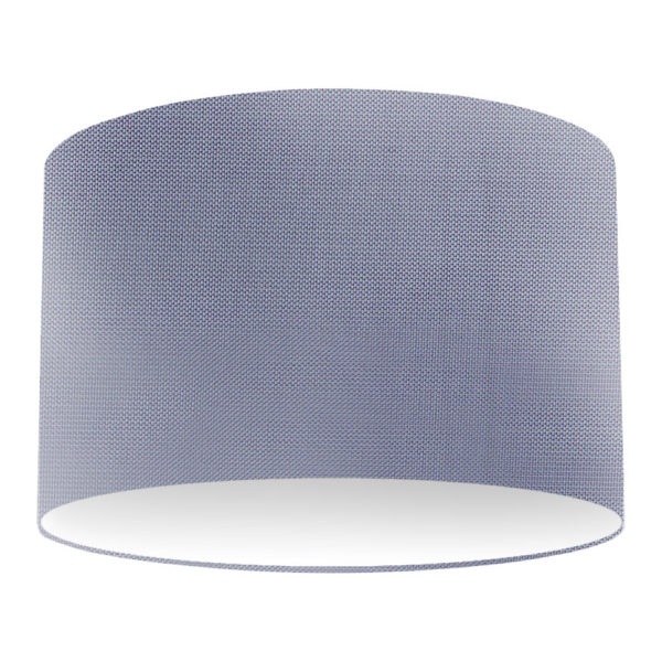 Amethyst Silk Drum Lampshade