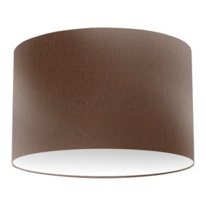 Bark Silk Drum Lampshade
