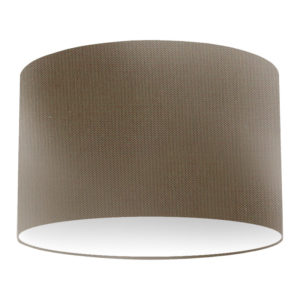 Brazil Nut Silk Drum Lampshade
