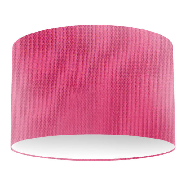 Bubblegum Silk Drum Lampshade