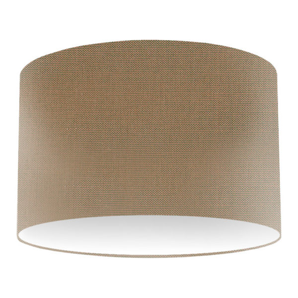 Cedar Silk Drum Lampshade
