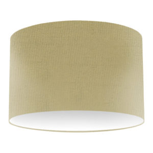 Celery Silk Drum Lampshade