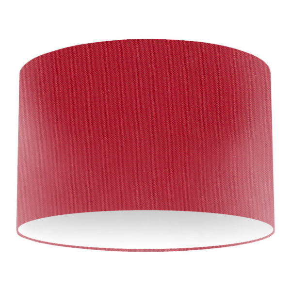 Cherry Silk Drum Lampshade