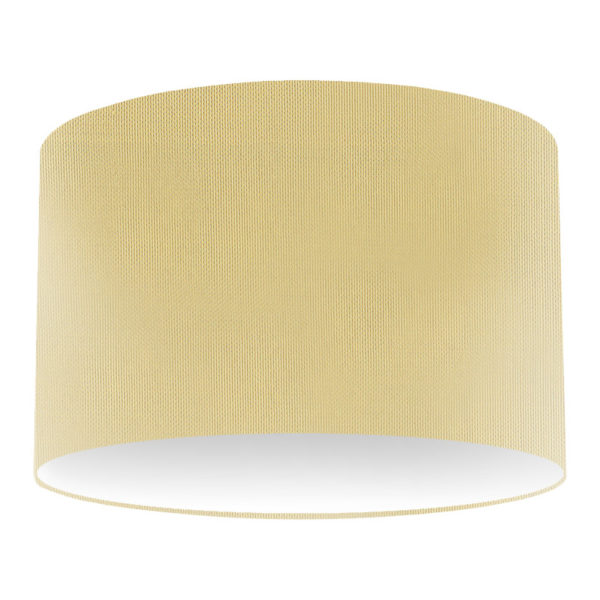 Corn Silk Drum Lampshade