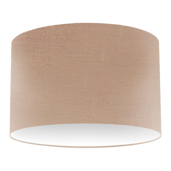 Crush Silk Drum Lampshade