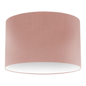 Flesh Silk Drum Lampshade