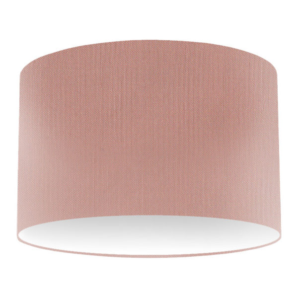Flesh Silk Drum Lampshade