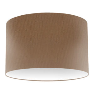 Fudge Silk Drum Lampshade