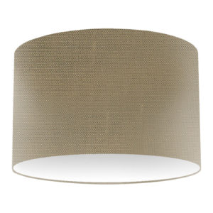 Golden Silk Drum Lampshade