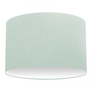 Light Green Cotton Drum Lampshade
