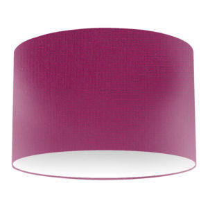 Magenta Silk Drum Bespoke Lampshade