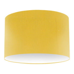 Marigold Silk Drum Lampshade