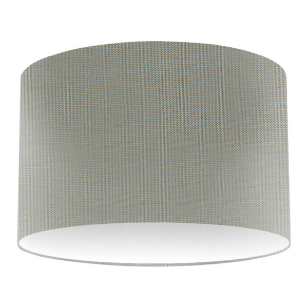 Moonlight Silk Drum Lampshade
