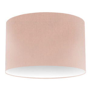 Orchid Silk Drum Lampshade