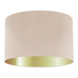Gold store drum shade