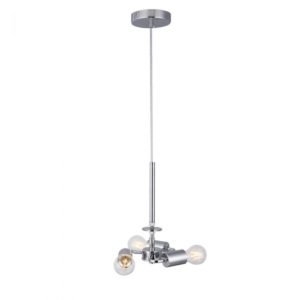 Polished Chrome 3 Light Suspension