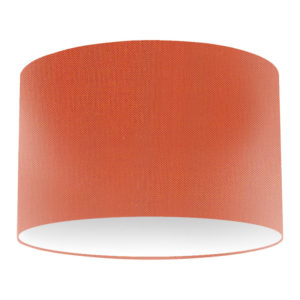 Pumpkin Silk Drum Lampshade