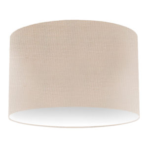 Putty Silk Drum Lampshade