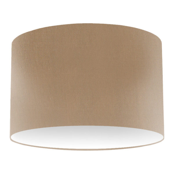 Sesame Silk Drum Lampshade