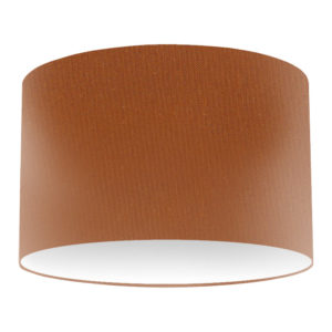 Sienna Silk Drum Lampshade