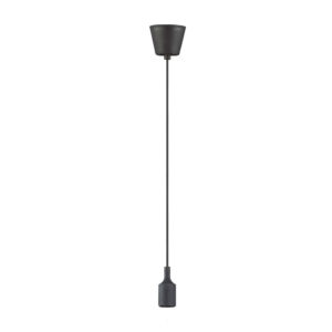 Black Single Light Suspension