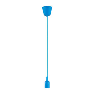 Blue Single Light Suspension