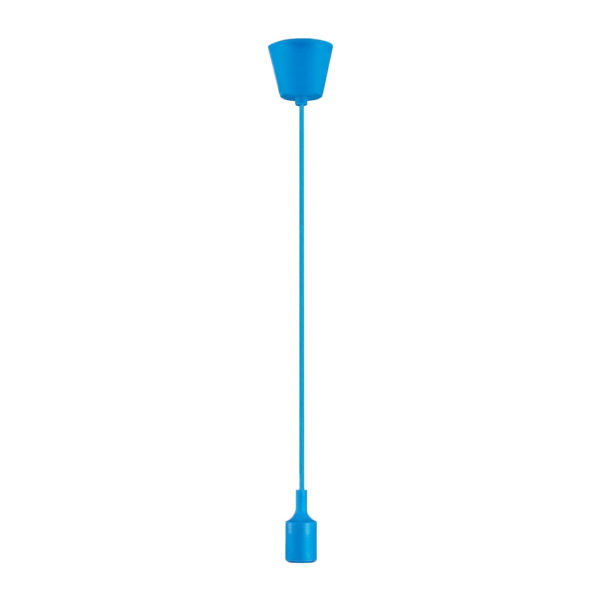 Blue Single Light Suspension