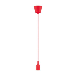 Red Single Light Suspension