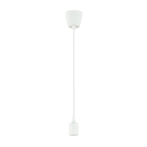 White Single Light Suspension