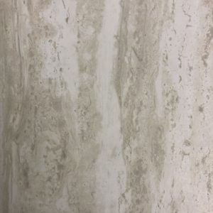 White Marble Effect Drum Lampshade