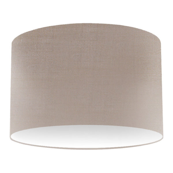 Zinc Silk Drum Lampshade