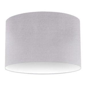 Lilac Silk Drum Lampshade
