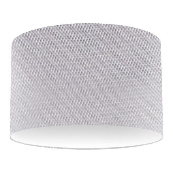 Lilac Silk Drum Lampshade