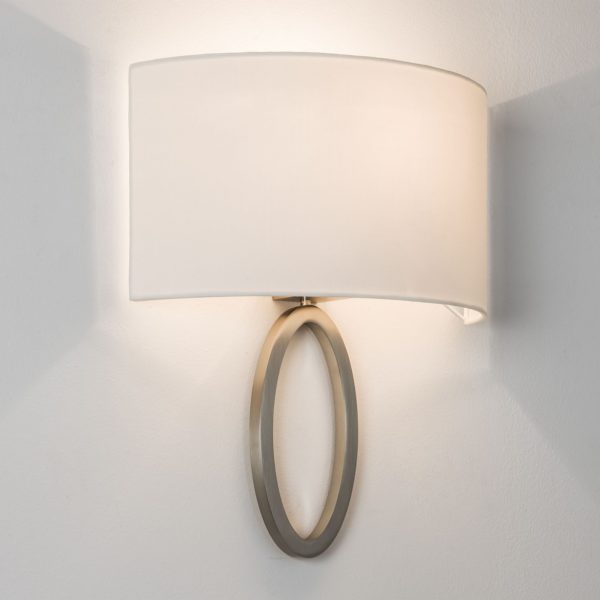 Lima Wall Light Matt Nickel