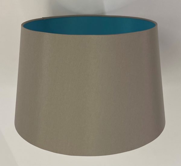 Stone with Turquoise French Drum Lampshade