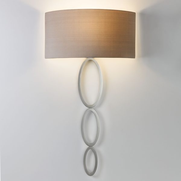 Valbonne Wall Light Matt Nickel