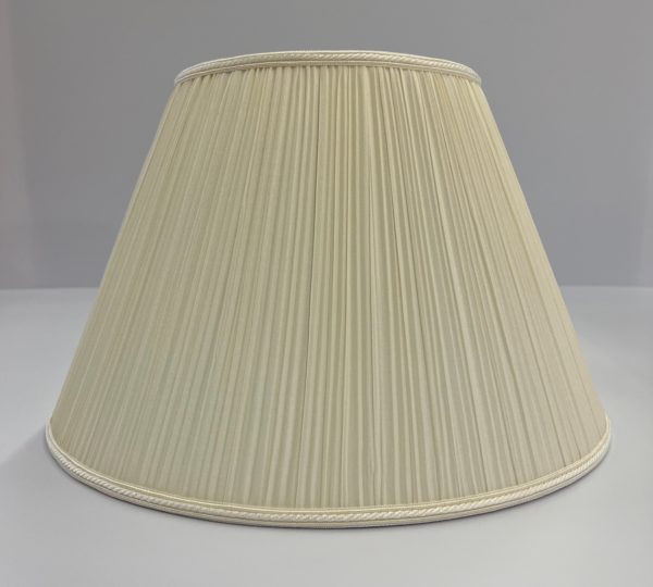 Oyster Silk Pleat Empire