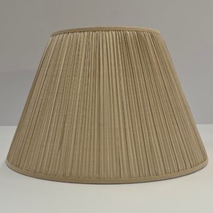 Putty Silk Pleat Empire