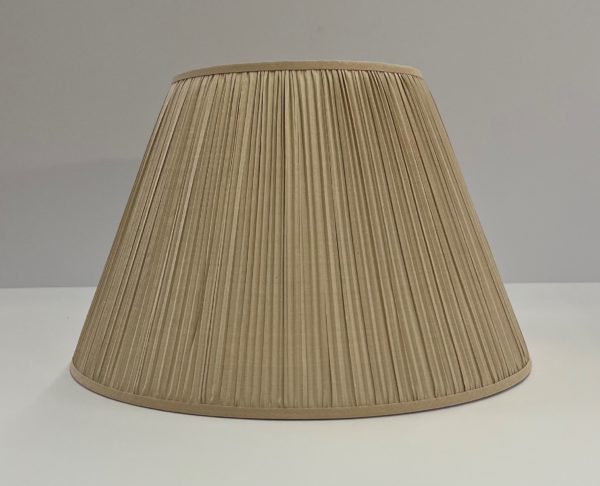 Putty Silk Pleat Empire