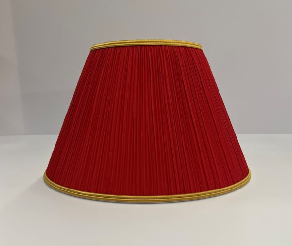 Ruby Silk Pleat Empire